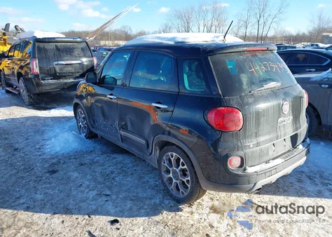 2014 Fiat 500L Trekking из США, поврежденный, VIN ZFBCFADH6EZ008014